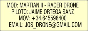 PLACAS para DRONES - Grabinco.com